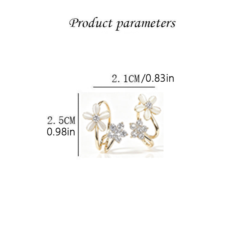 Sakura Cat Eye Earrings