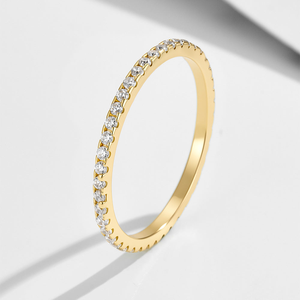 CZ Paved Band Ring
