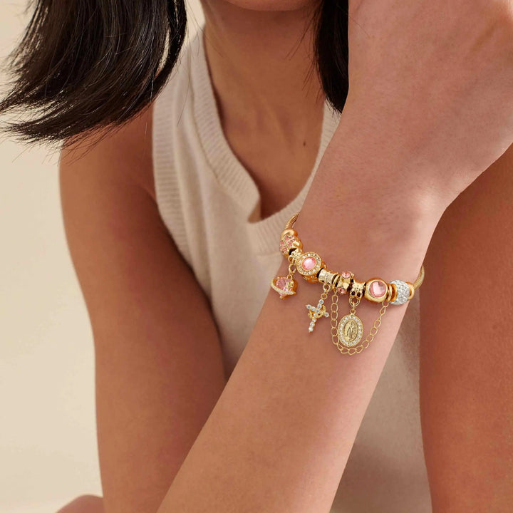 Gold Silver Snake Chain Bracelet