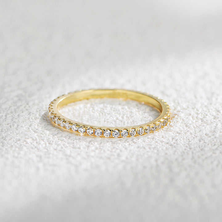 CZ Paved Band Ring