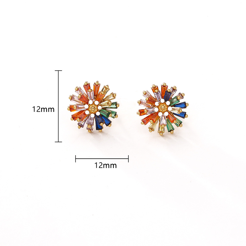 Colorful Firework Earring Necklace