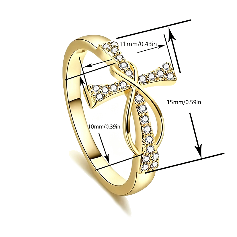 Infinity Cross Ring