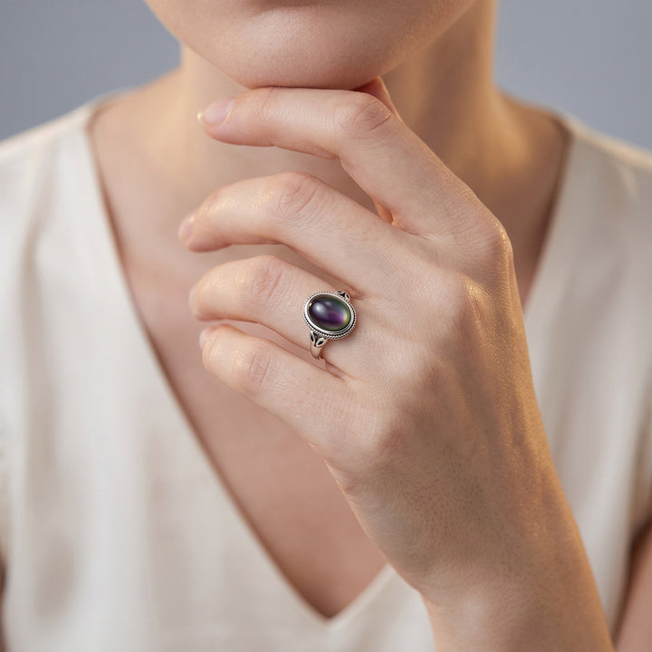 Bohemian Moonstone Ring