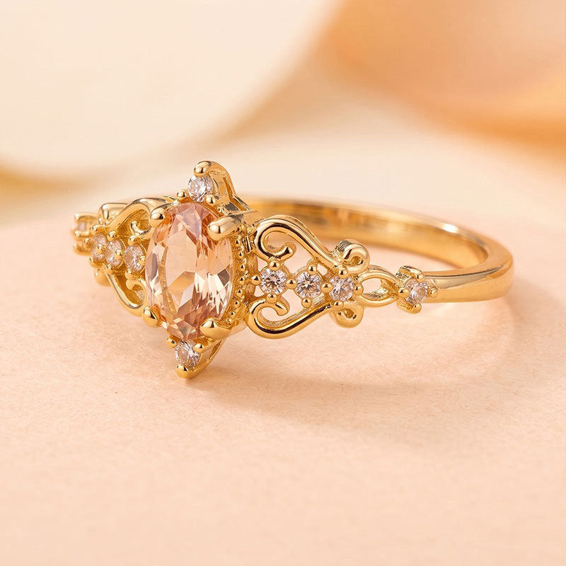 Classic Filigree Oval Ring