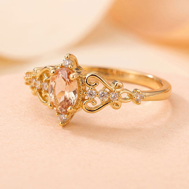 Classic Filigree Oval Ring