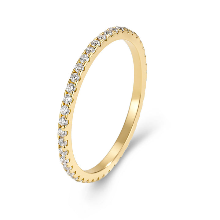 CZ Paved Band Ring