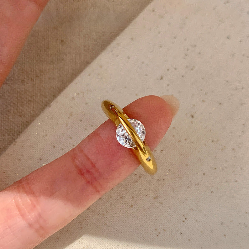 Planet-shaped ring