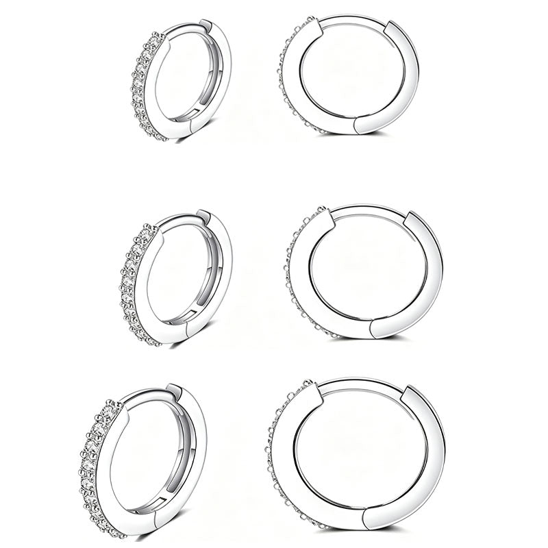 Women's hoop earrings