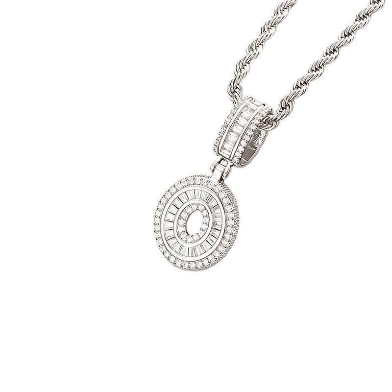 Letter Pendant Necklace