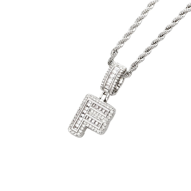 Letter Pendant Necklace