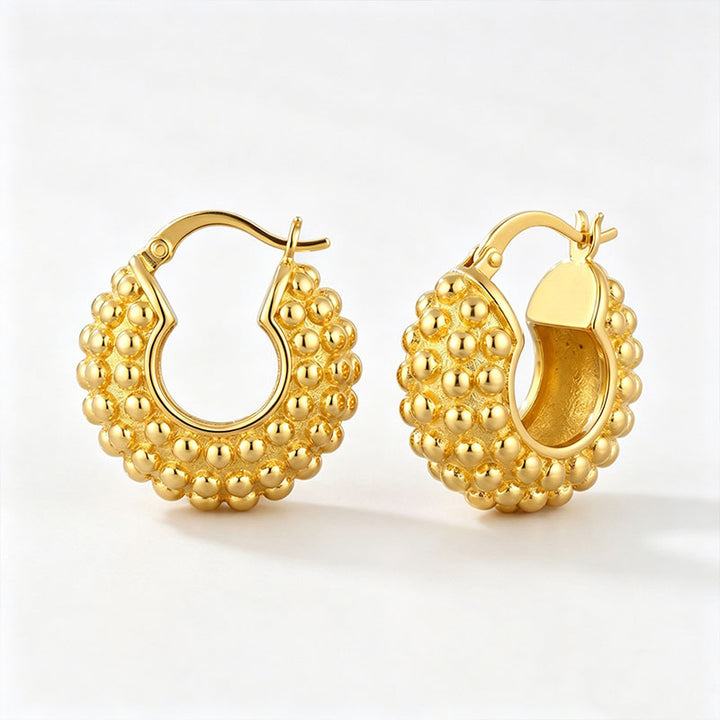 Retro Particle Earrings
