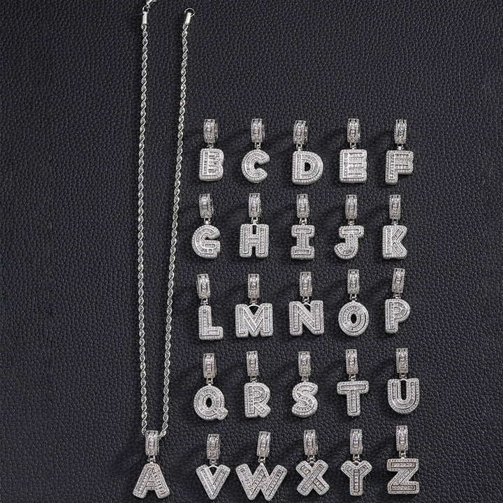 Letter Pendant Necklace