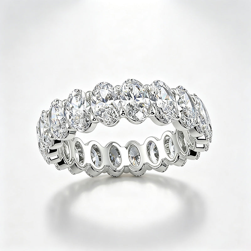 Zircon Paved Band Ring