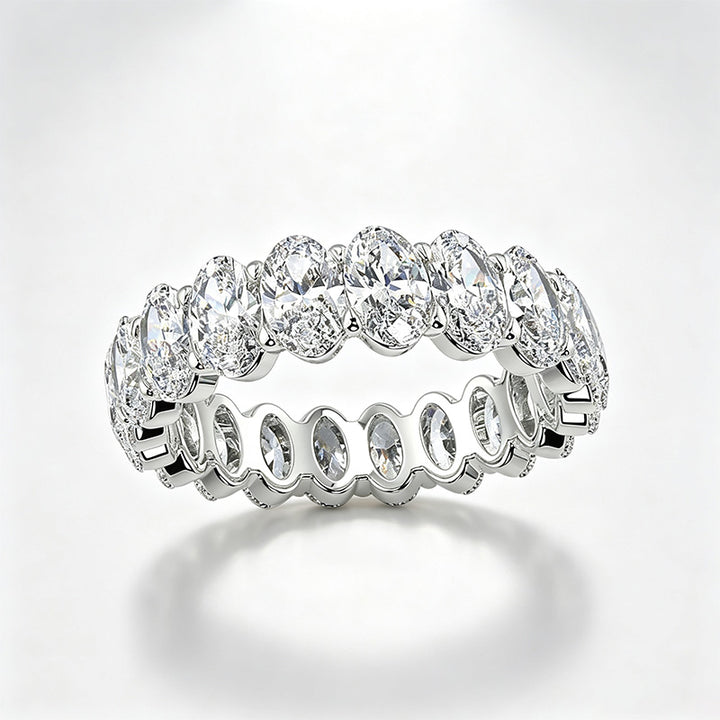 Zircon Paved Band Ring