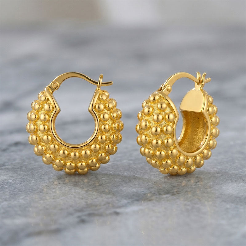 Retro Particle Earrings