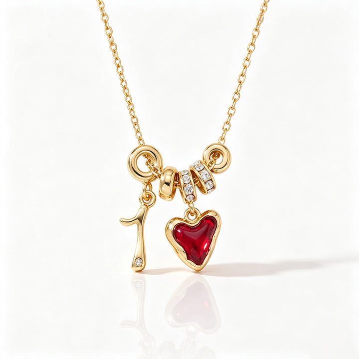 Multi Charm Number Necklace