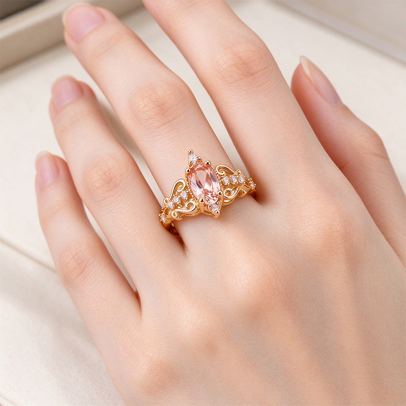 Classic Filigree Oval Ring