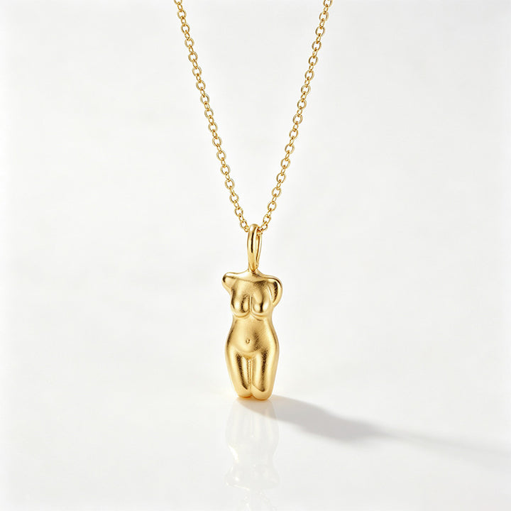 Irregular Body Pendant Necklace