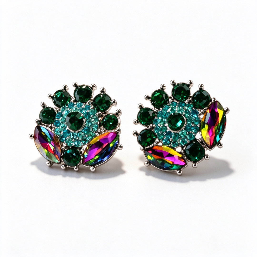 Bold Floral Design Women Jewelry