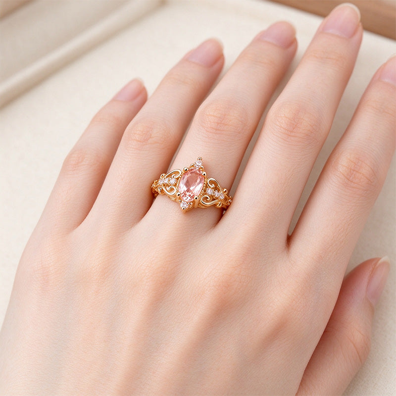 Classic Filigree Oval Ring