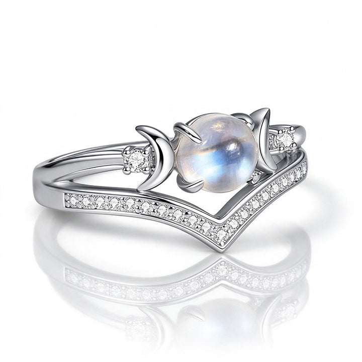 Crescent Gothic Ring