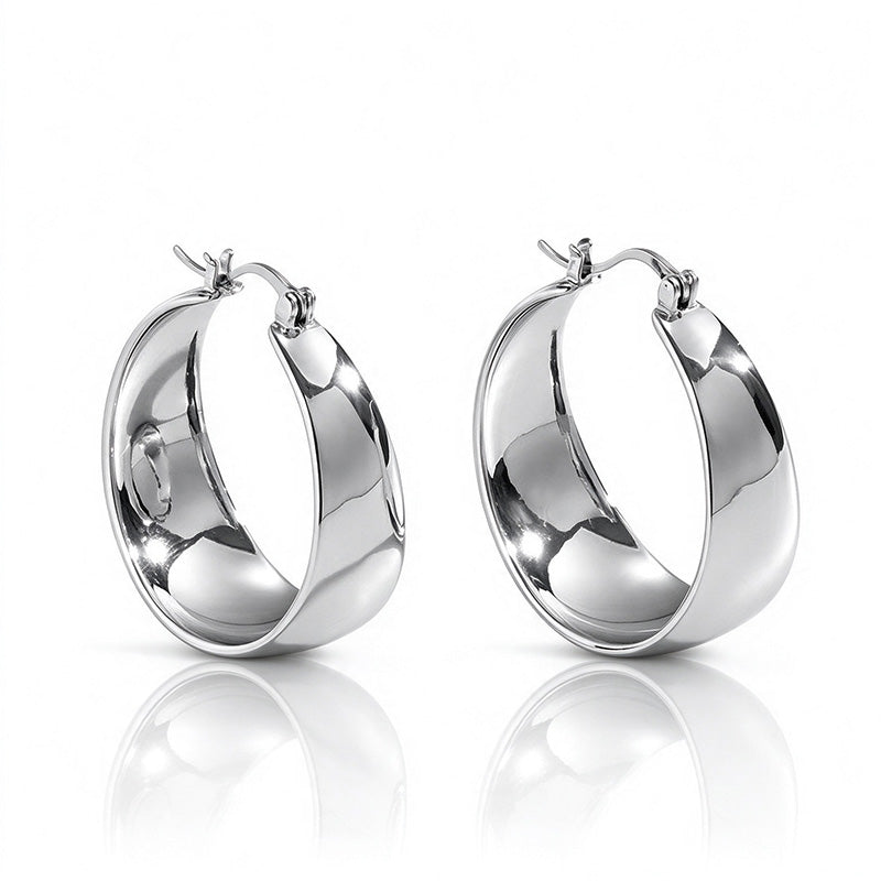 Curved earrings