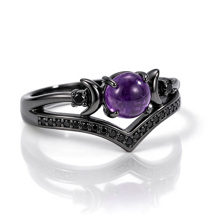 Crescent Gothic Ring