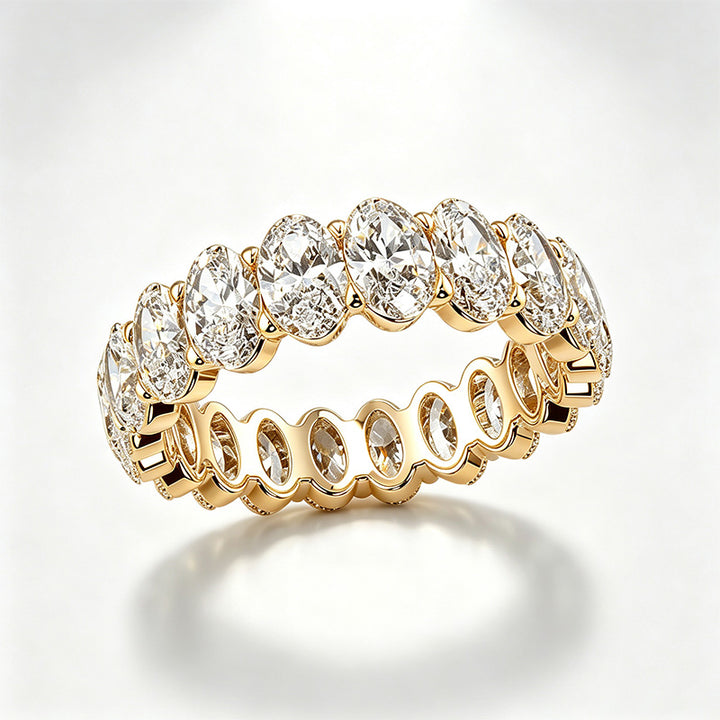 Zircon Paved Band Ring