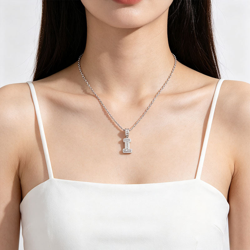 Letter Pendant Necklace