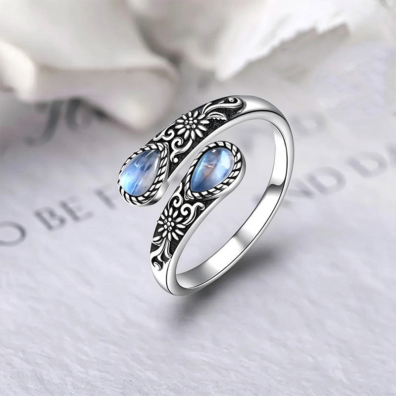 Vintage Daisy Open Ring