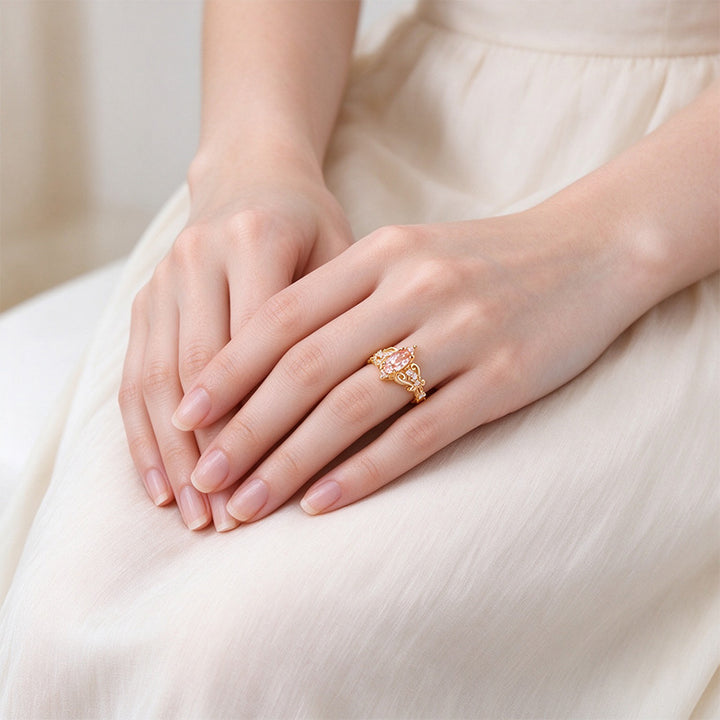 Classic Filigree Oval Ring