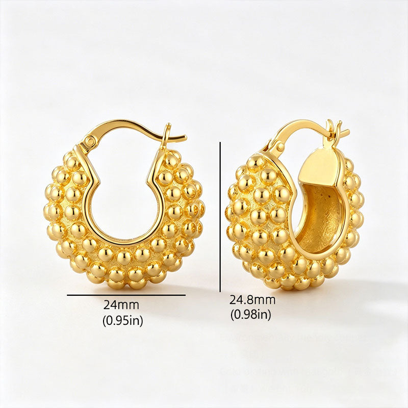 Retro Particle Earrings