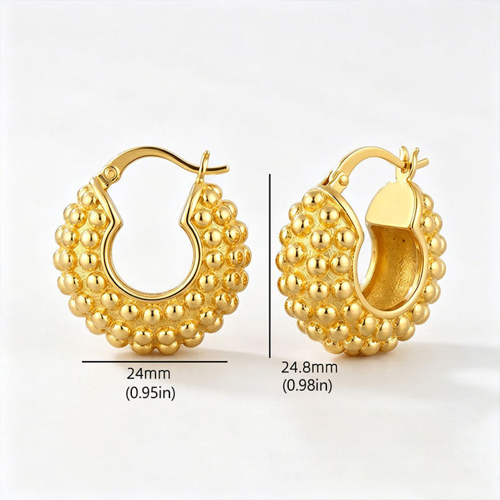 Retro Particle Earrings