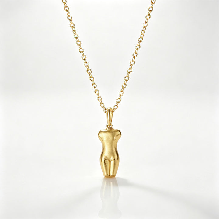 Irregular Body Pendant Necklace