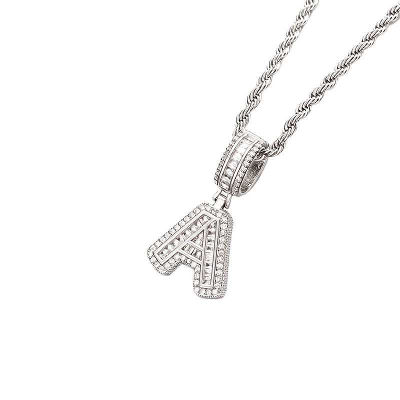 Letter Pendant Necklace