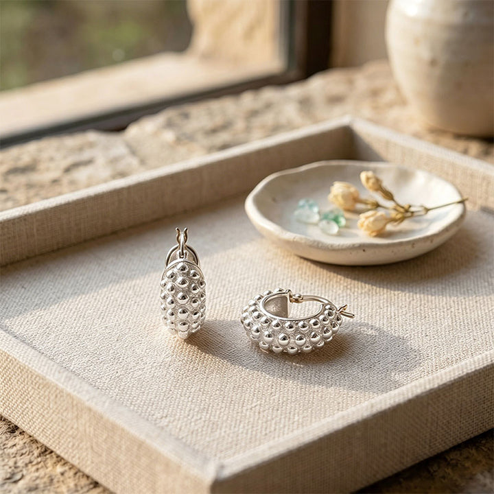 Retro Particle Earrings