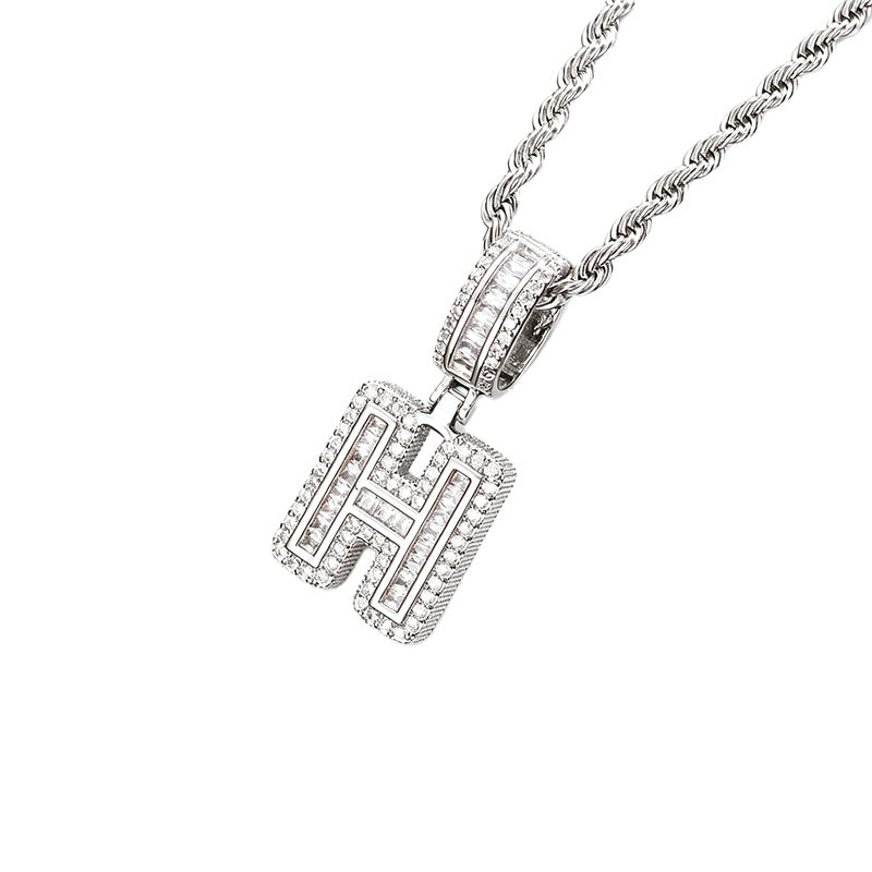 Letter Pendant Necklace