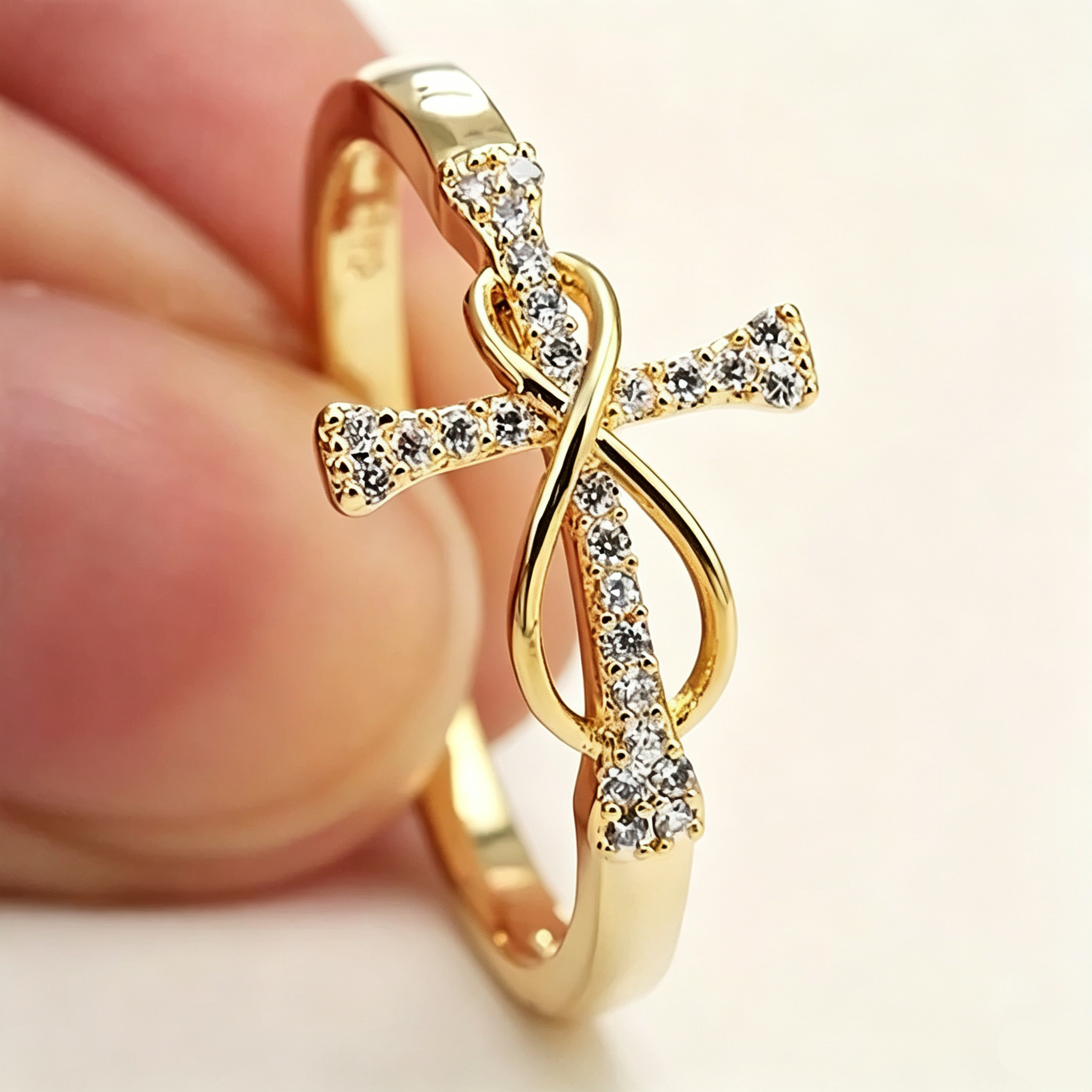 Infinity Cross Ring