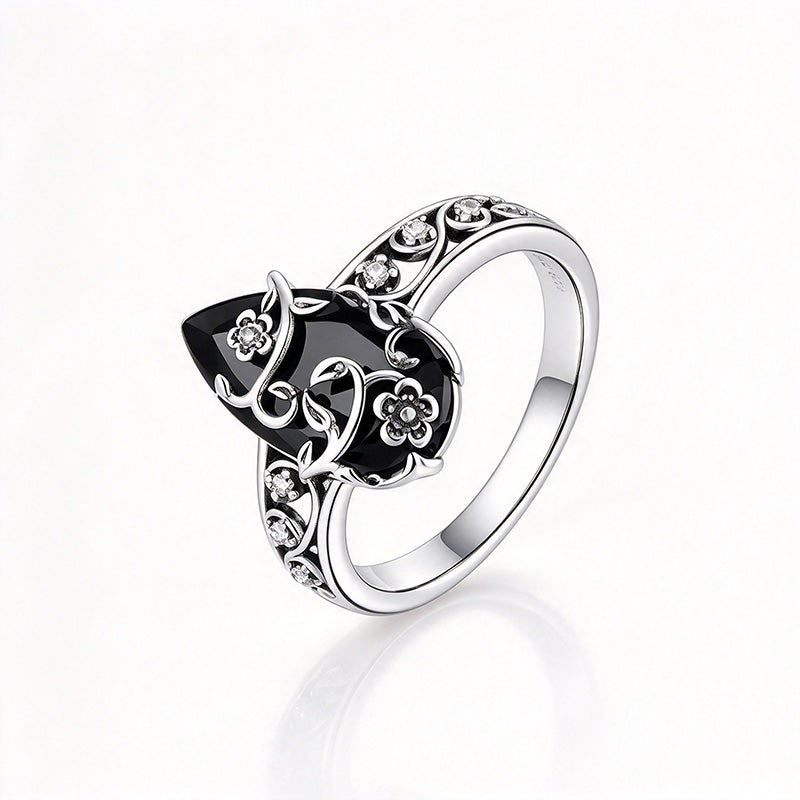 Vintage flower ring