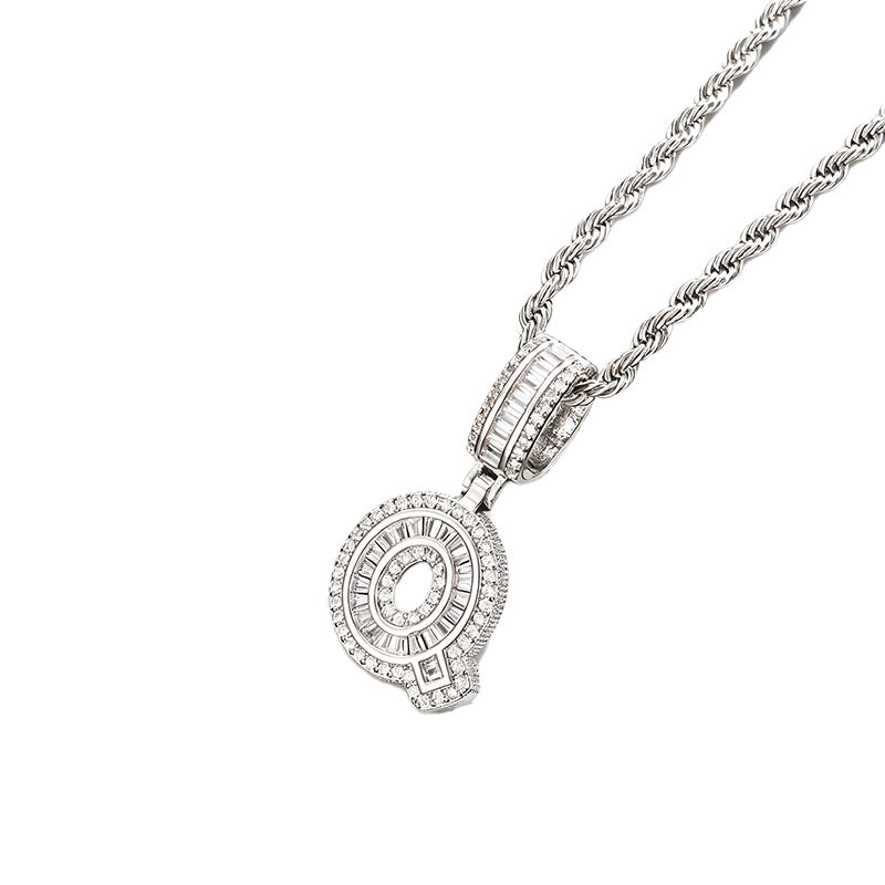 Letter Pendant Necklace