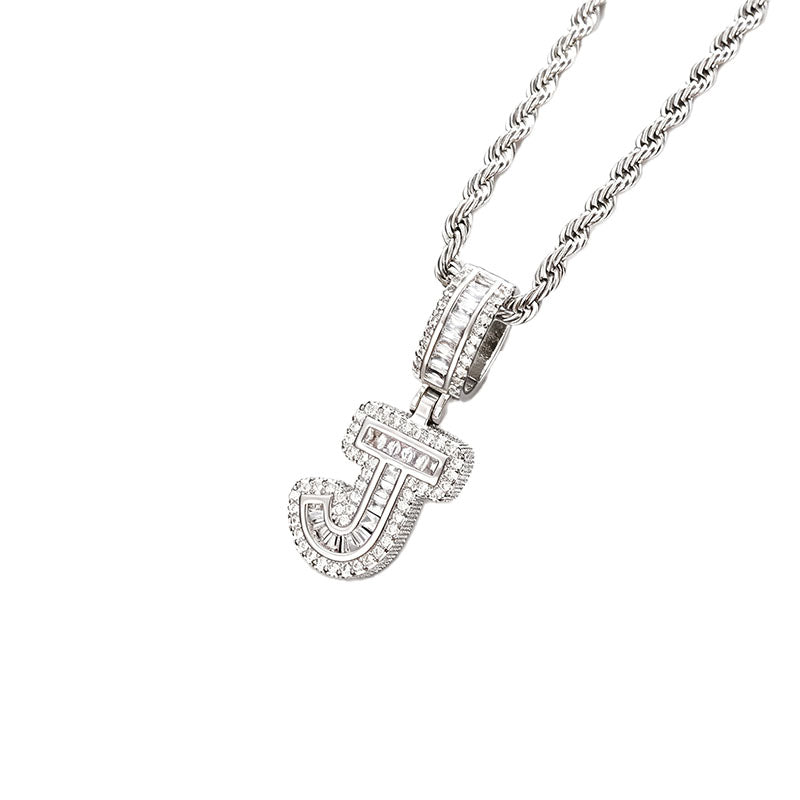 Letter Pendant Necklace