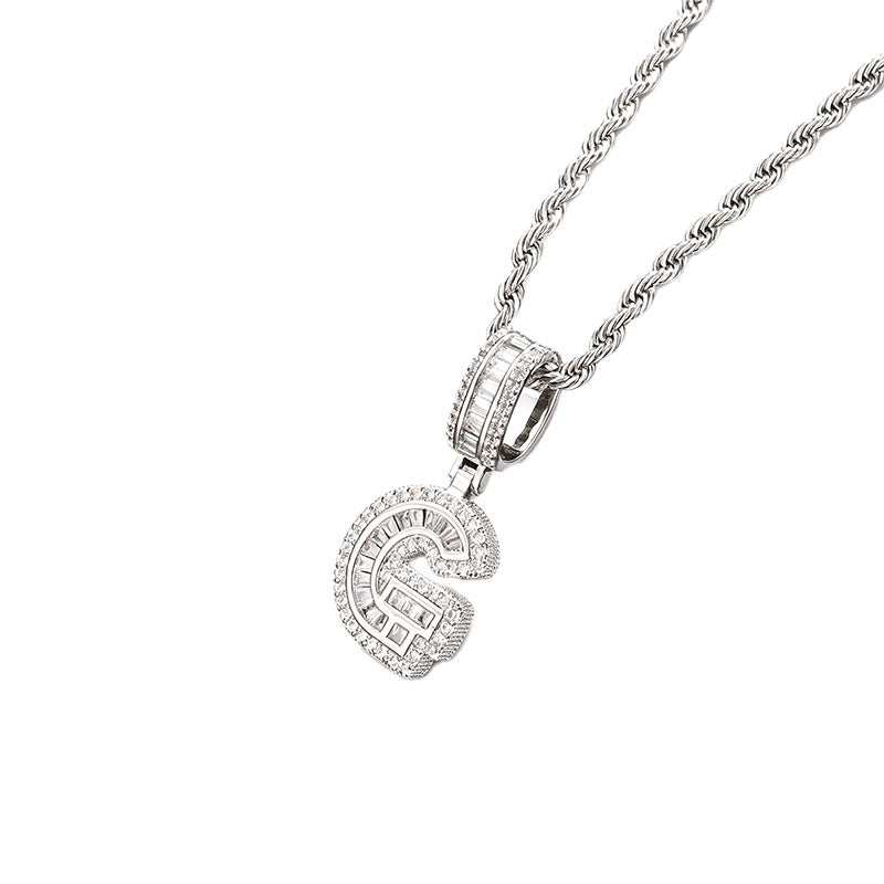 Letter Pendant Necklace