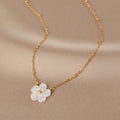 Shell Flower Necklace