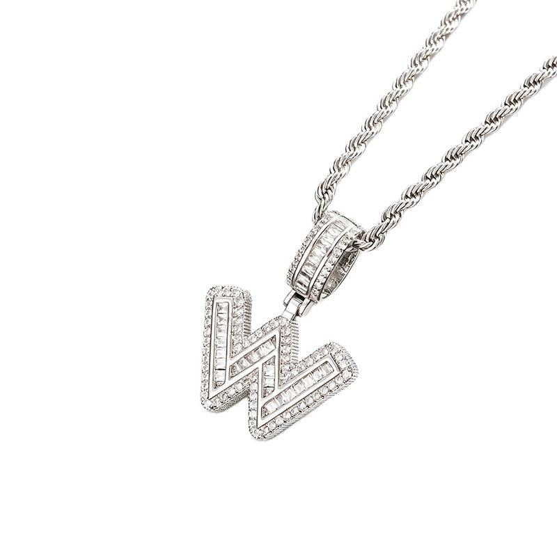Letter Pendant Necklace