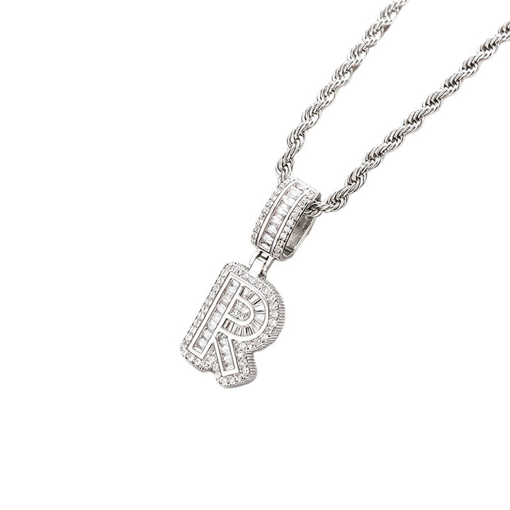Letter Pendant Necklace