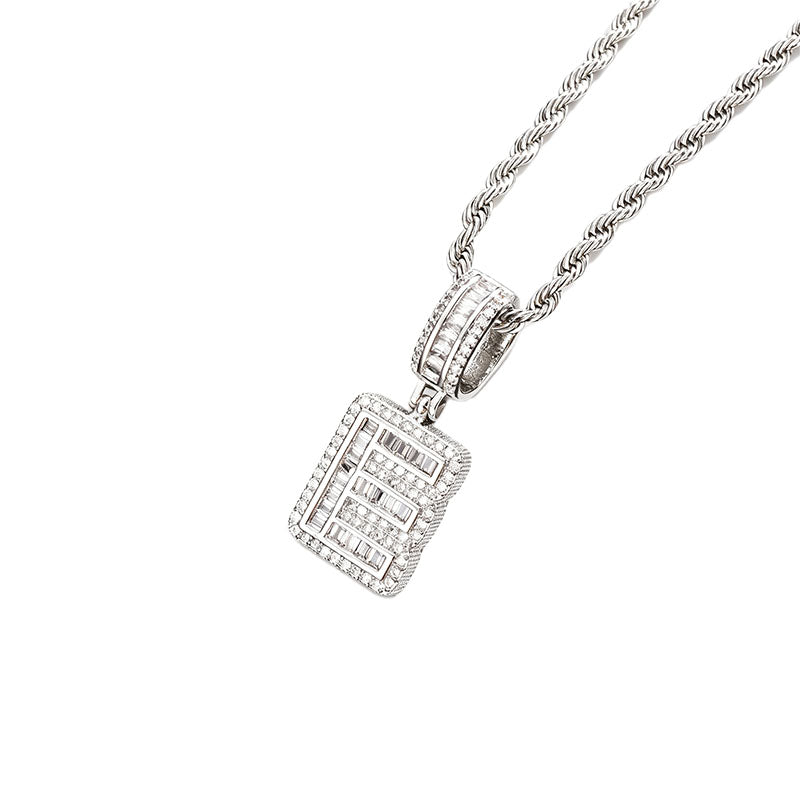 Letter Pendant Necklace