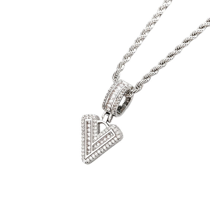 Letter Pendant Necklace