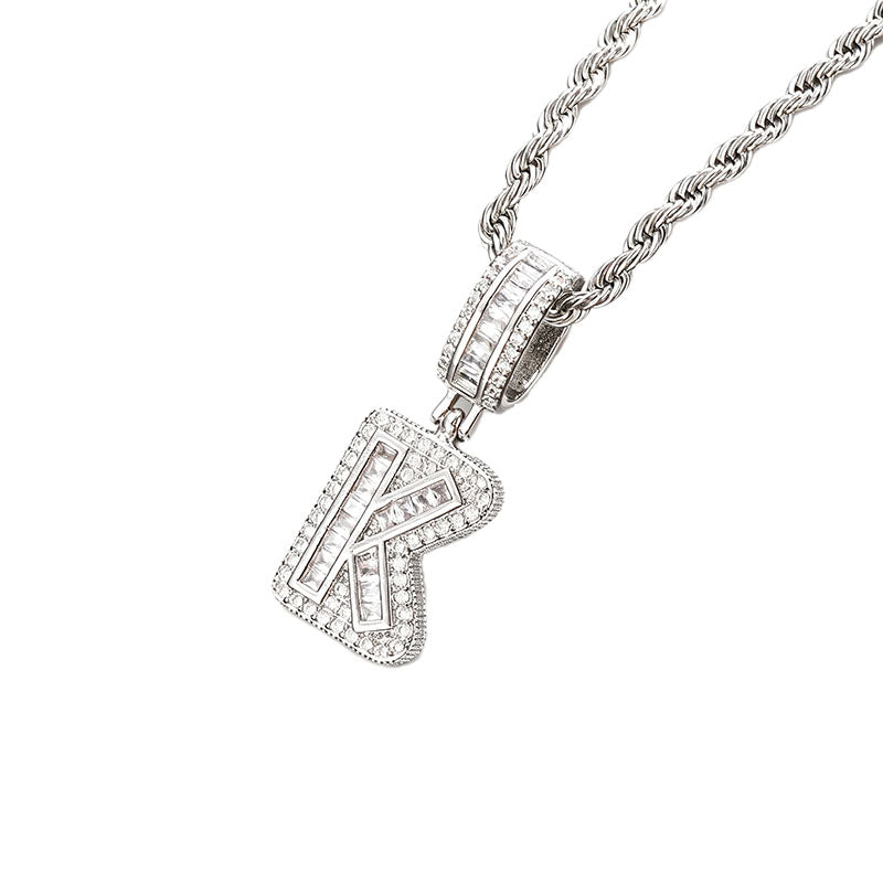 Letter Pendant Necklace