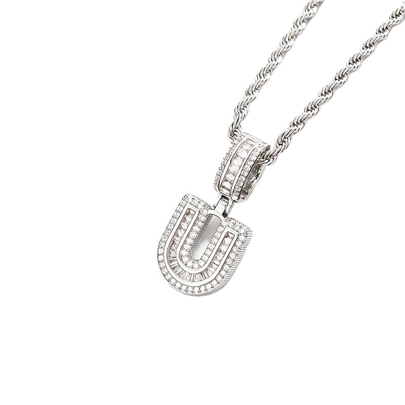 Letter Pendant Necklace