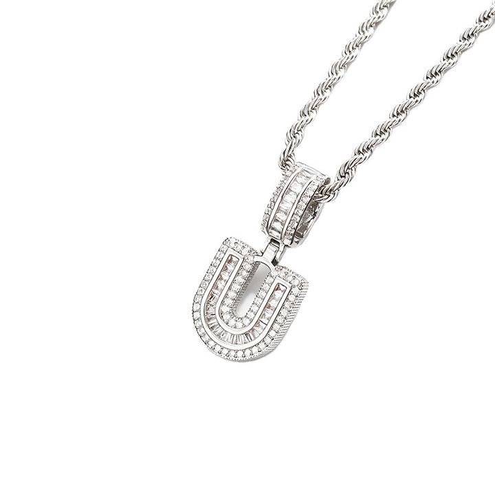 Letter Pendant Necklace